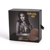 Intimately GG Brown Nipple Covers 3.4 Inch for Seamless Under Clothing Pasties